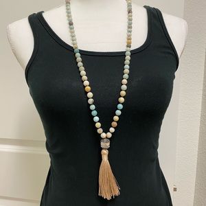 Tassel necklace